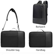 15.6 Inch 3-way Convertible Luxury Business Laptop Backpack | https://www.bestnamebadges.com