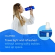 Collapsible Water Bottle Foldable Reusable Container | https://www.bestnamebadges.com