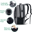 Anti Theft Slim Durable Laptop Backpack | https://www.bestnamebadges.com