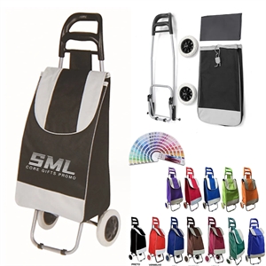 Collapsible Trolley Folding Shopping Bag with Wheels