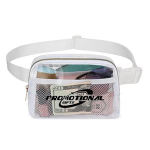 Clear PVC Crossbody Belt Waist Bag