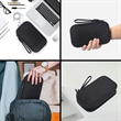 Travel Electronics Accessories Organizer Pouch Bag | https://www.bestnamebadges.com