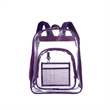 The Economy Clear Backpack | https://www.bestnamebadges.com