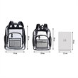 The Economy Clear Backpack | https://www.bestnamebadges.com