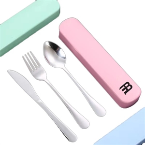 Portable Utensils Set Stainless Steel Knife Fork and Spoon