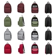 Classic Simple School Bag Backpack Student Daily Daypack | https://www.bestnamebadges.com