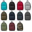 Classic Simple School Bag Backpack Student Daily Daypack | https://www.bestnamebadges.com