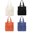 Multi Daily Use Canvas Tote Bag reusable Shoulder Crossbody | https://www.bestnamebadges.com