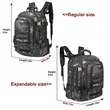 Military Tactical Expandable Waterproof Assault Backpack | https://www.bestnamebadges.com