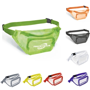 Clear Pvc Transparent Fanny Pack Waist Bag