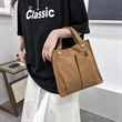 Multi-pocket Canvas Tote Bento Handbag | https://www.bestnamebadges.com
