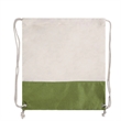 Two Tone Cotton Burlap Drawstring Bag ( 14.5'' X 16'' ) | https://www.bestnamebadges.com