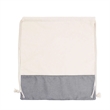 Two Tone Cotton Burlap Drawstring Bag ( 14.5'' X 16'' ) | https://www.bestnamebadges.com