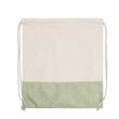 Two Tone Cotton Burlap Drawstring Bag ( 14.5'' X 16'' ) | https://www.bestnamebadges.com