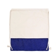 Two Tone Cotton Burlap Drawstring Bag ( 14.5'' X 16'' ) | https://www.bestnamebadges.com