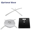 11' Custom Double Sided Feather Flag Kit With Spike Base | https://www.bestnamebadges.com