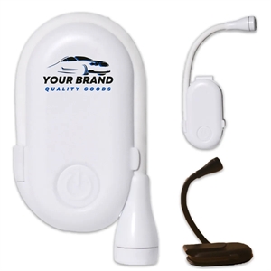 USB Rechargeable Adjustable Flexible Book Light Clip