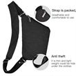 Anti-Theft Shoulder Chest Crossbody Bag | https://www.bestnamebadges.com