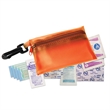 Mini First Aid Kit with Carabiner | https://www.bestnamebadges.com