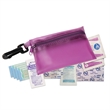 Mini First Aid Kit with Carabiner | https://www.bestnamebadges.com