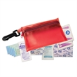 Mini First Aid Kit with Carabiner | https://www.bestnamebadges.com