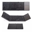 Foldable Bluetooth Keyboard with Touchpad Rechargeable | https://www.bestnamebadges.com