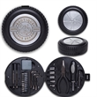 24-Piece Set Portable Mini Multipurpose Tire Shaped Tools | https://www.bestnamebadges.com
