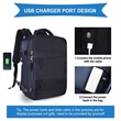 Waterproof Luggage Travel Backpack With Shoe Compartment | https://www.bestnamebadges.com