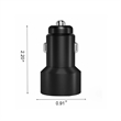 Mini Dual Ports Wide Compatibility Quick Charge Car Charger | https://www.bestnamebadges.com