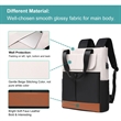 Stylish Contrast Color Waterproof Backpack | https://www.bestnamebadges.com