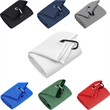 Microfiber Waffle Pattern Golf Towel With Carabiner Clip | https://www.bestnamebadges.com