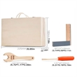 Funny Educational Wooden Maintenance Combination Tool Kit | https://www.bestnamebadges.com