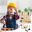 Funny Educational Wooden Maintenance Combination Tool Kit | https://www.bestnamebadges.com