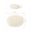 10 Soft Eco Friendly Biodegradable Loofah Bath Sponge | https://www.bestnamebadges.com