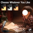 Built-in USB Cable Clip on Reading Bookmark Light | https://www.bestnamebadges.com