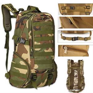 35L Waterproof Bagmilitary Adjustable Chest Strap Backpack