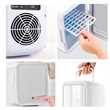 Portable Mirror And LED Design Beauty Skincare Mini Fridge | https://www.bestnamebadges.com