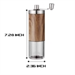 Manual Portable Adjustable Easy Clean Mill Coffee Grinders | https://www.bestnamebadges.com