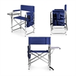 Deluxe Lightweight Folding Directors Chair With Side Table | https://www.bestnamebadges.com