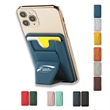 Magnetic Removable Leather Card Wallet With Phone Kickstand | https://www.bestnamebadges.com