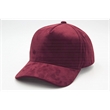 5 Panels high profile Suede Cap | https://www.bestnamebadges.com