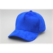 5 Panels high profile Suede Cap | https://www.bestnamebadges.com