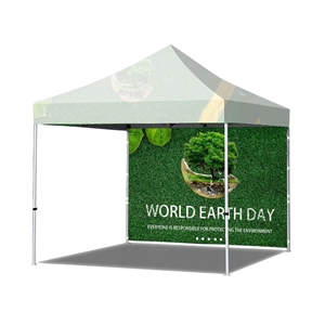 10' Custom Tent Wall With Sublimation