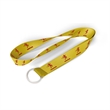 Custom Silk Screen Print Polyester Lanyard | https://www.bestnamebadges.com