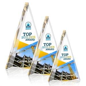 Shrewsbury VividPrint™ Award - Gold | https://www.bestnamebadges.com