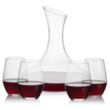Hampton Carafe & Vale Stemless Wine | https://www.bestnamebadges.com