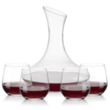 Hampton Carafe & Garland Stemless Wine | https://www.bestnamebadges.com