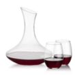 Hampton Carafe & Stanford Stemless Wine | https://www.bestnamebadges.com