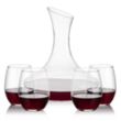 Hampton Carafe & Stanford Stemless Wine | https://www.bestnamebadges.com
