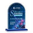 Bridgeport VividPrint™ Award - Blue | https://www.bestnamebadges.com